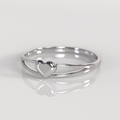 Anillo Liz - Oro Blanco 18K