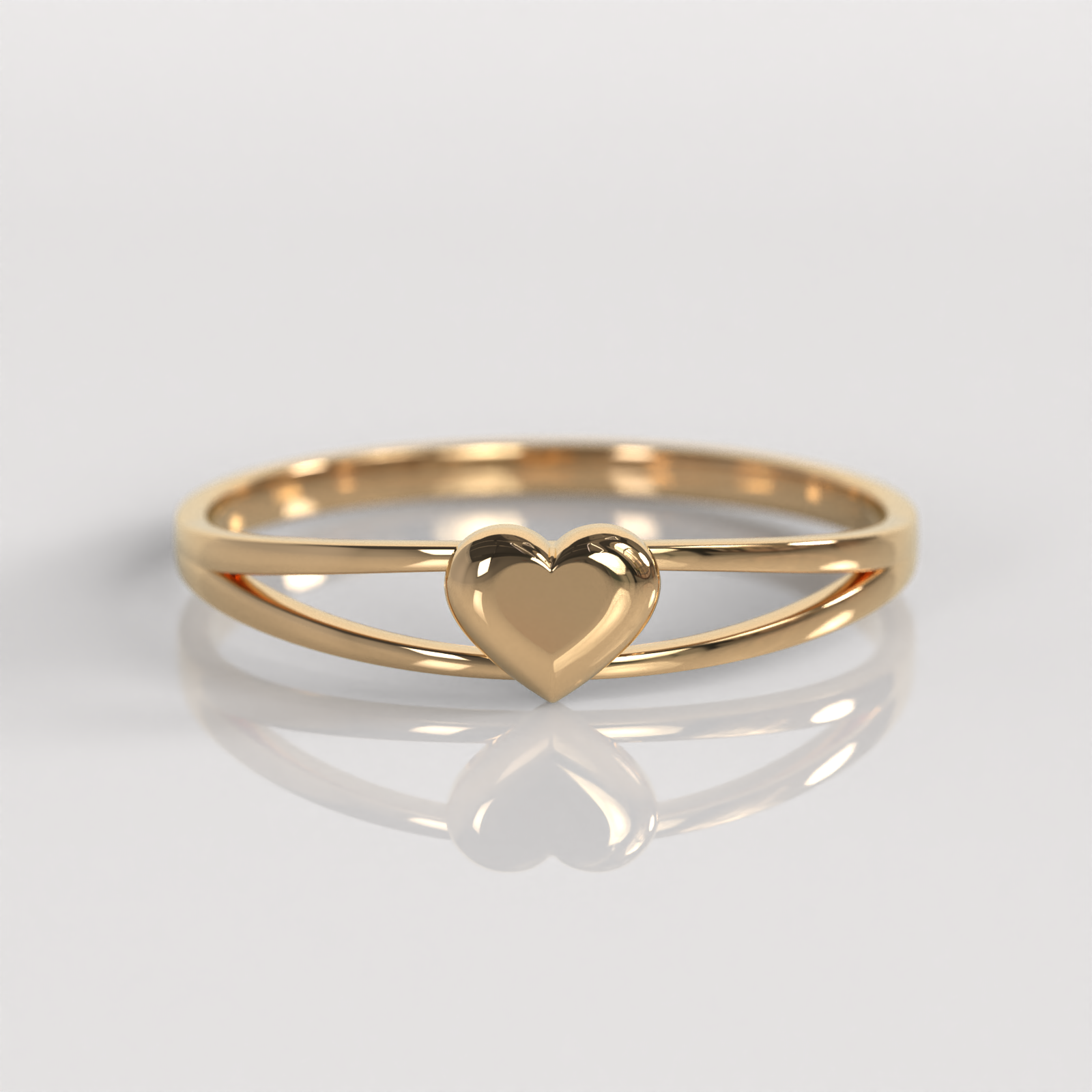 Anillo Liz - Oro Rosado 18K
