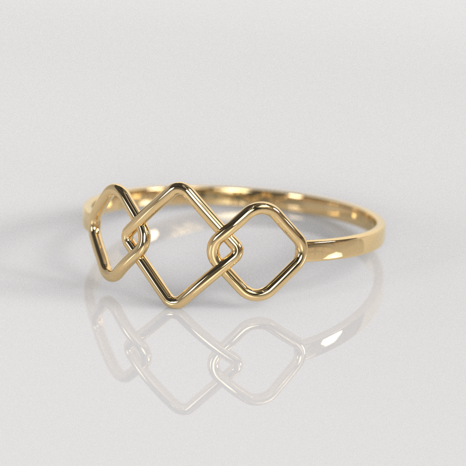 Anillo Bruma - Oro Amarillo 18K