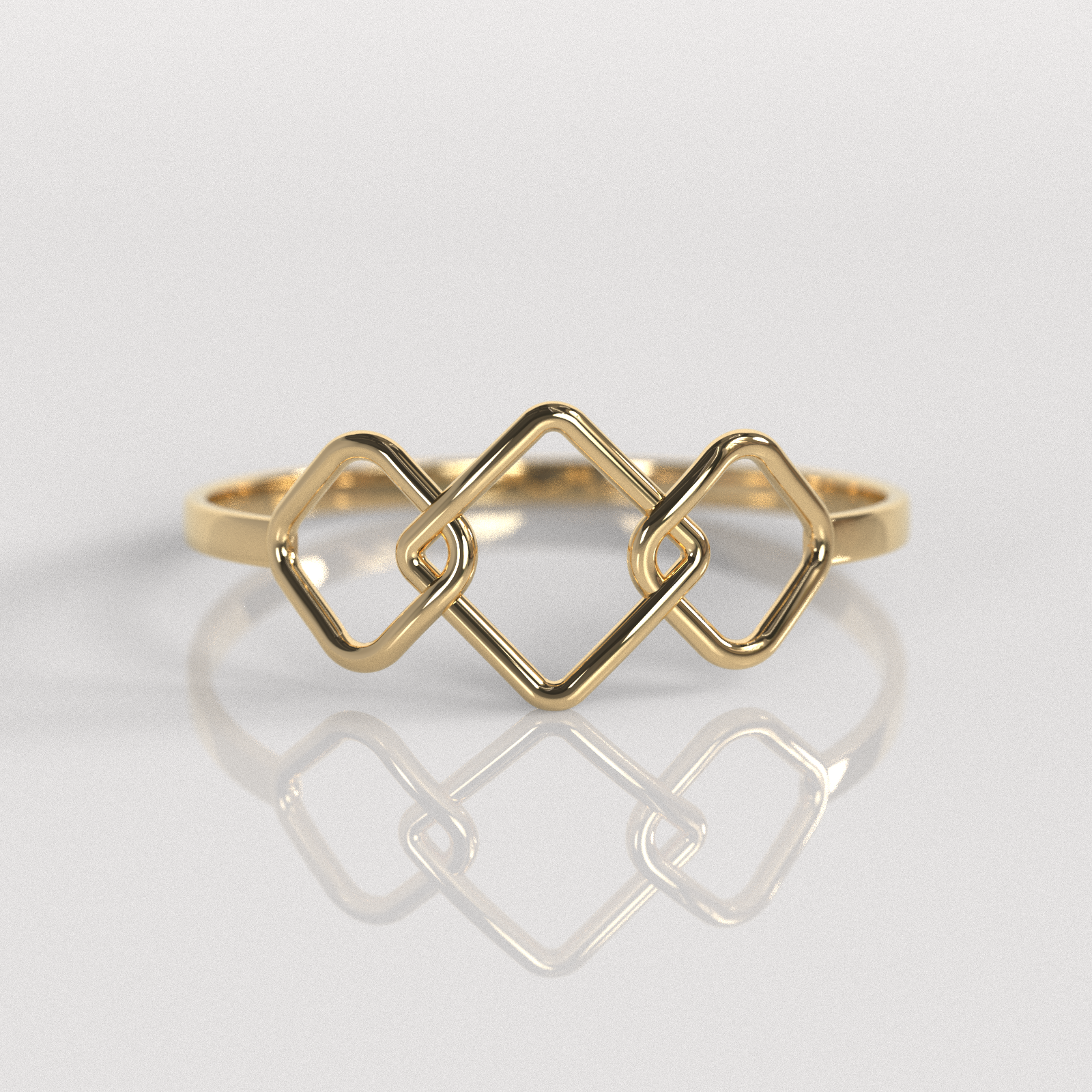 Anillo Bruma - Oro Amarillo 18K