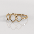 Anillo Bruma - Oro Rosado 18K