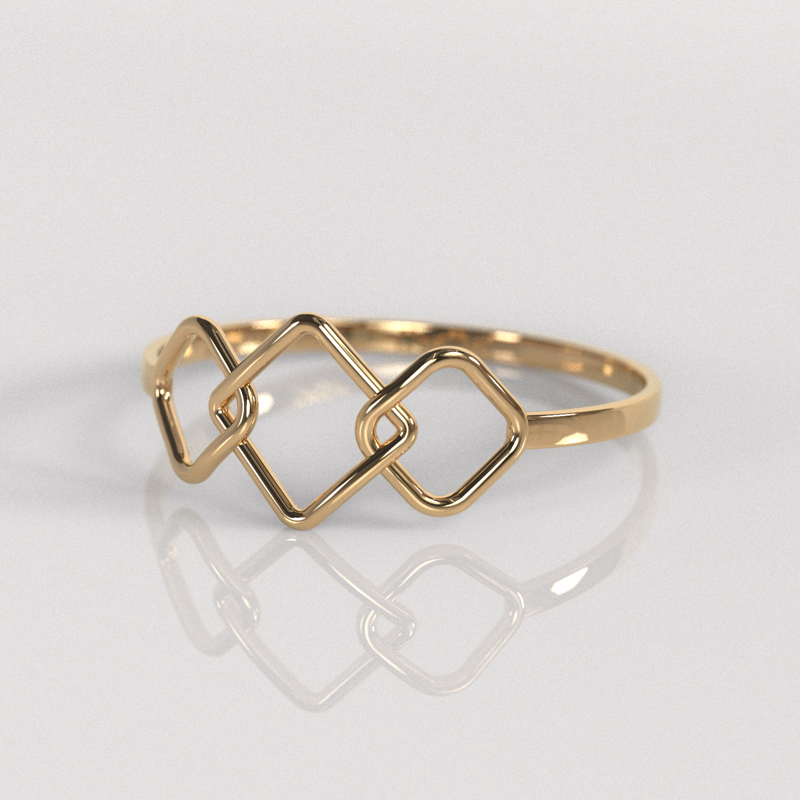 Anillo Bruma - Oro Rosado 18K