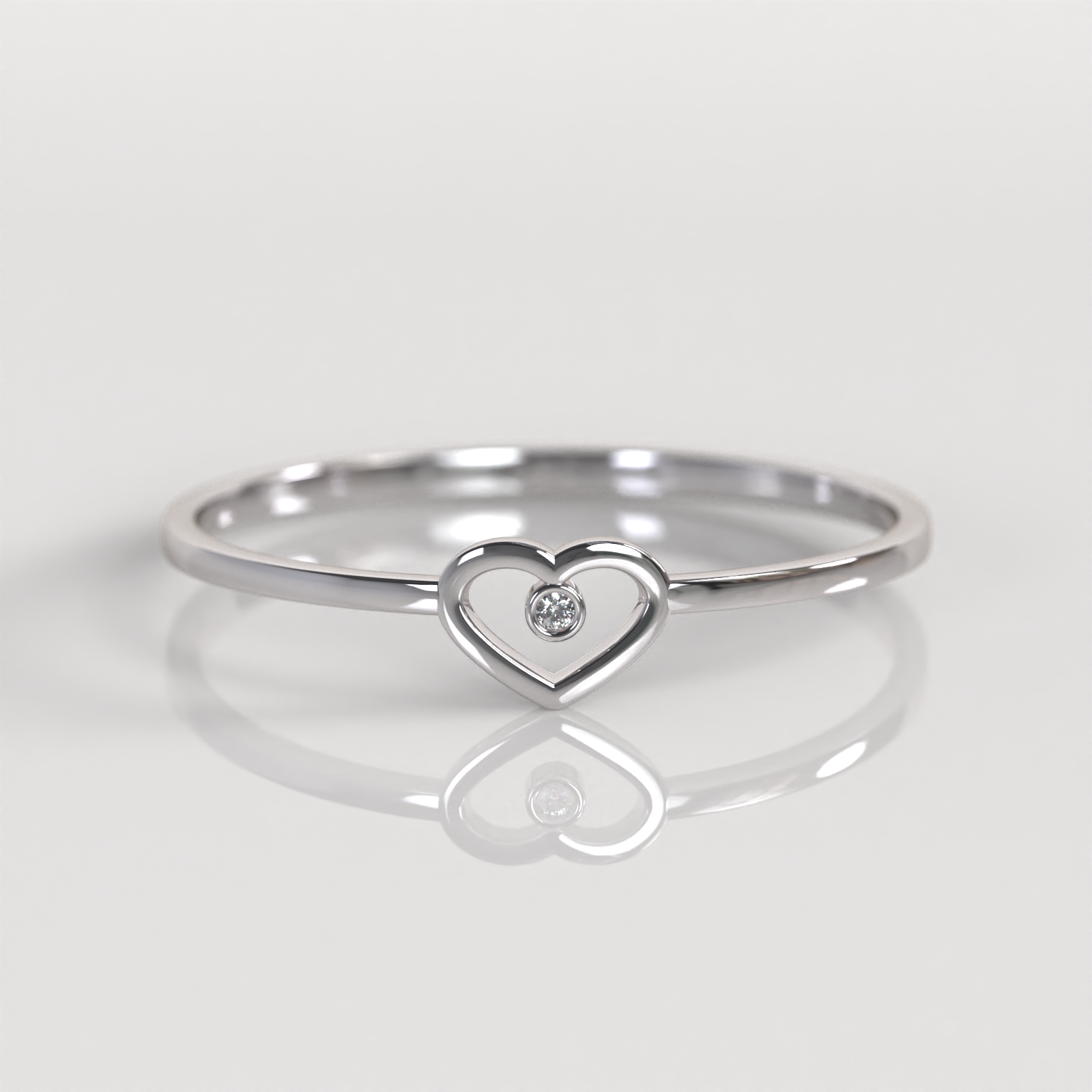 Anillo Ivy - Oro Blanco 18K