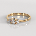 Anillo de Compromiso Kayle - Oro Rosado 18K