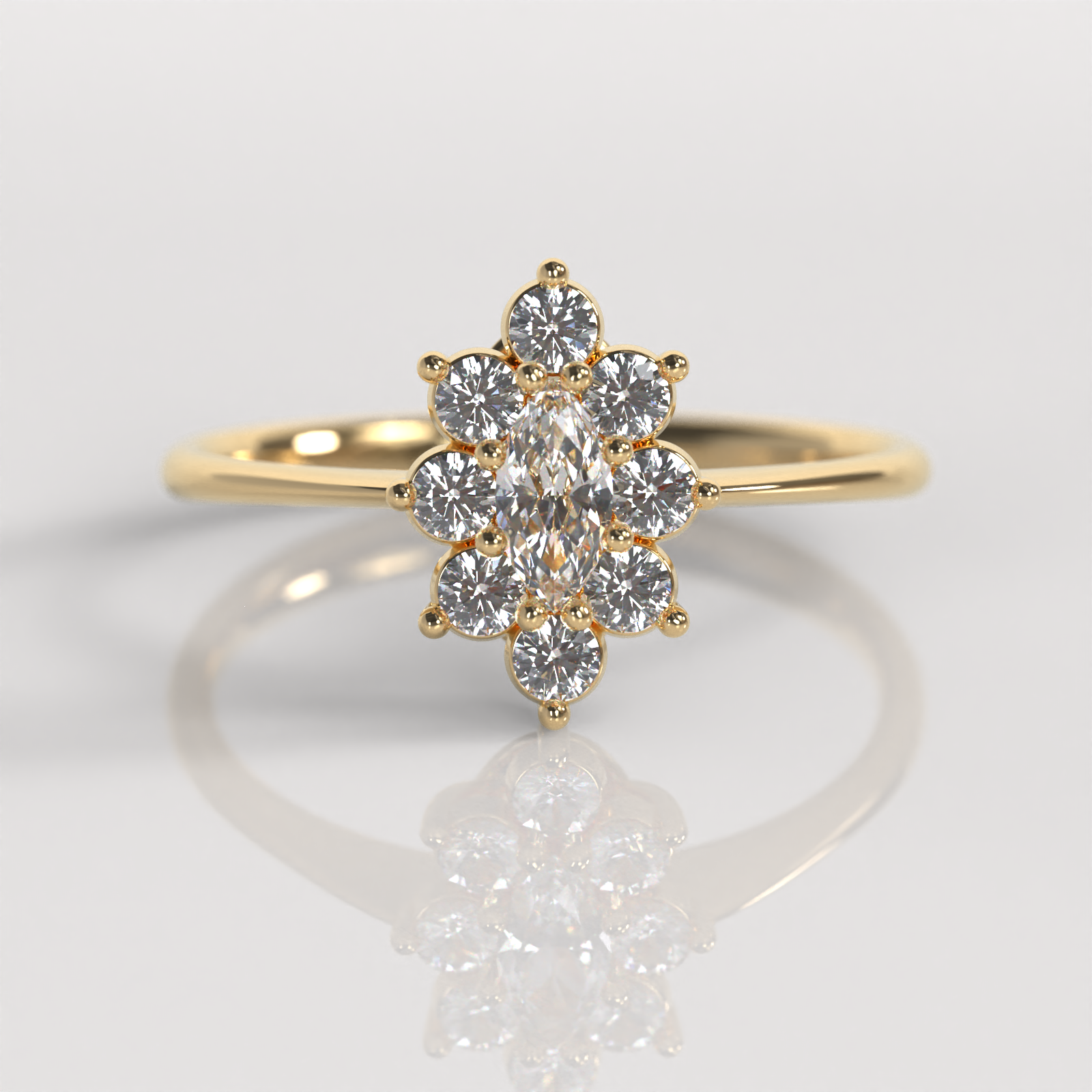 Anillo Lady - Oro Amarillo 18K