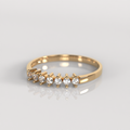 Anillo de Compromiso Melissa - Oro Rosado 18K