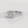 Anillo Rosetta - Oro Blanco 18K