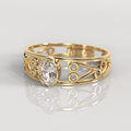 Anillo Farah - Oro Amarillo 18K