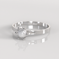 Anillo Pistilo - Plata