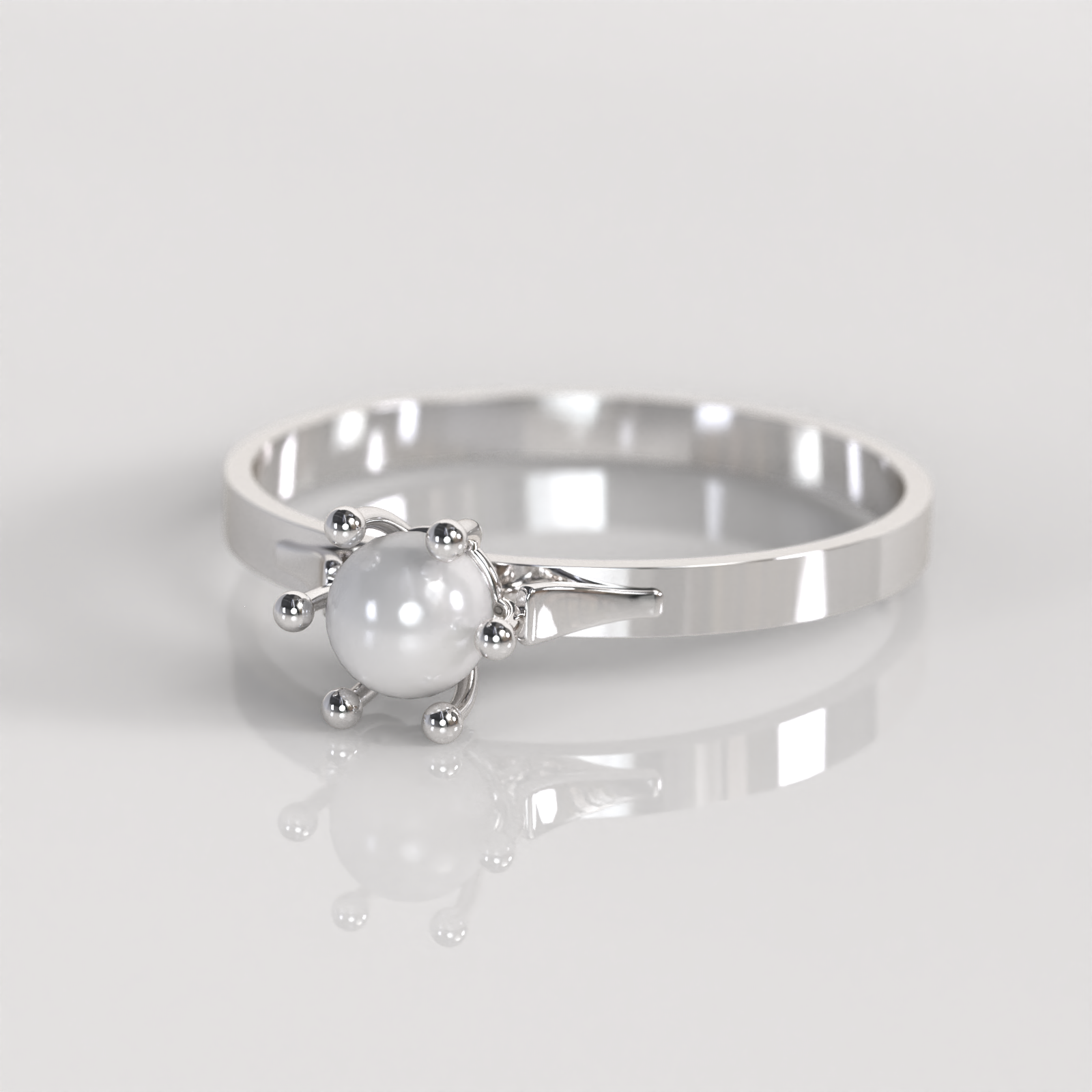 Anillo Pistilo - Plata