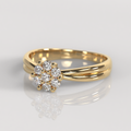 Anillo de Compromiso Blumé - Oro Amarillo 18K