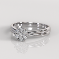 Anillo de Compromiso Blumé - Oro Blanco 18K