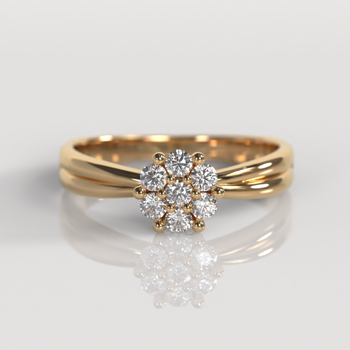 Anillo de Compromiso Blumé - Oro Rosado 18K