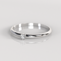 Anillo de Compromiso Lillian - Plata