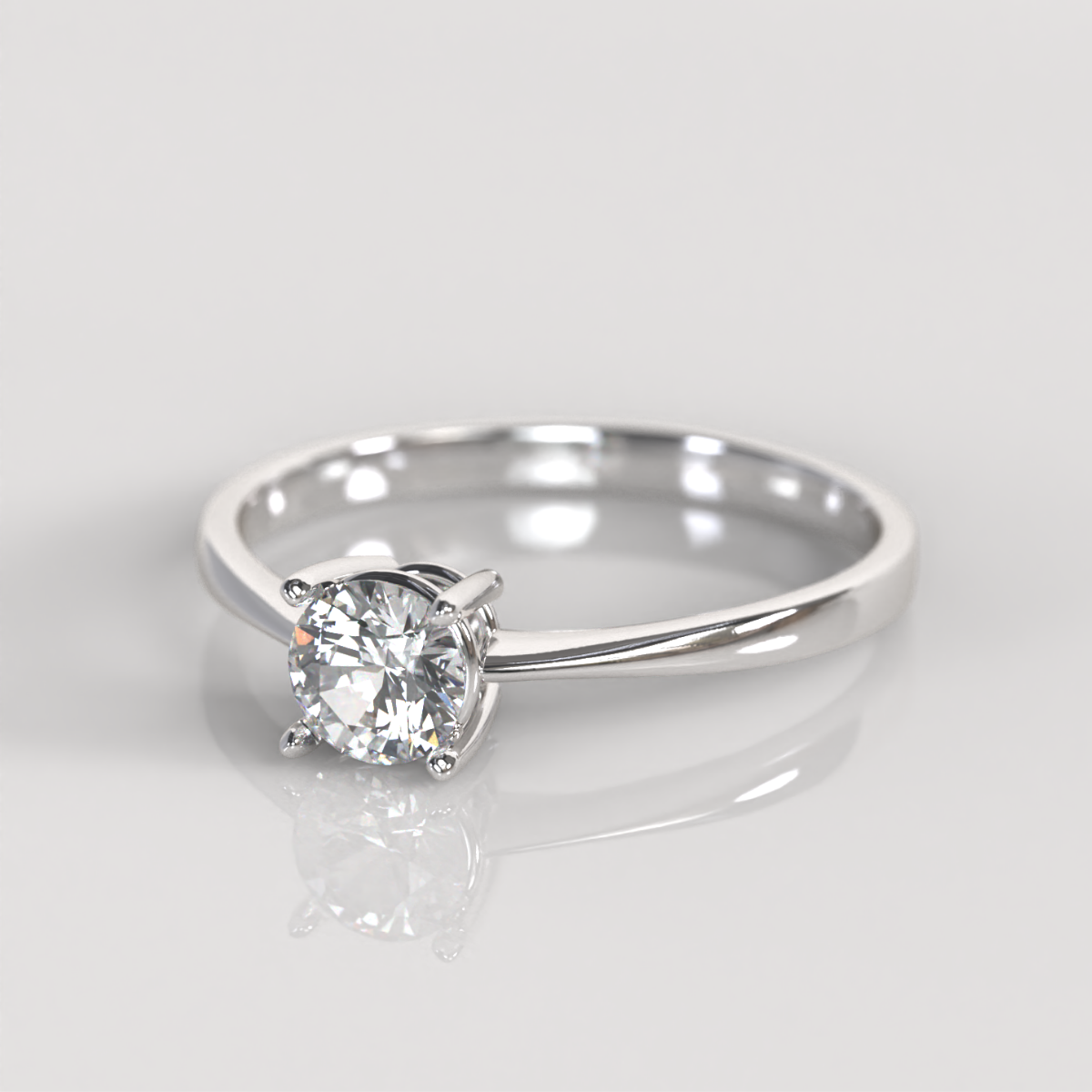 Anillo de Compromiso Lydia - Plata
