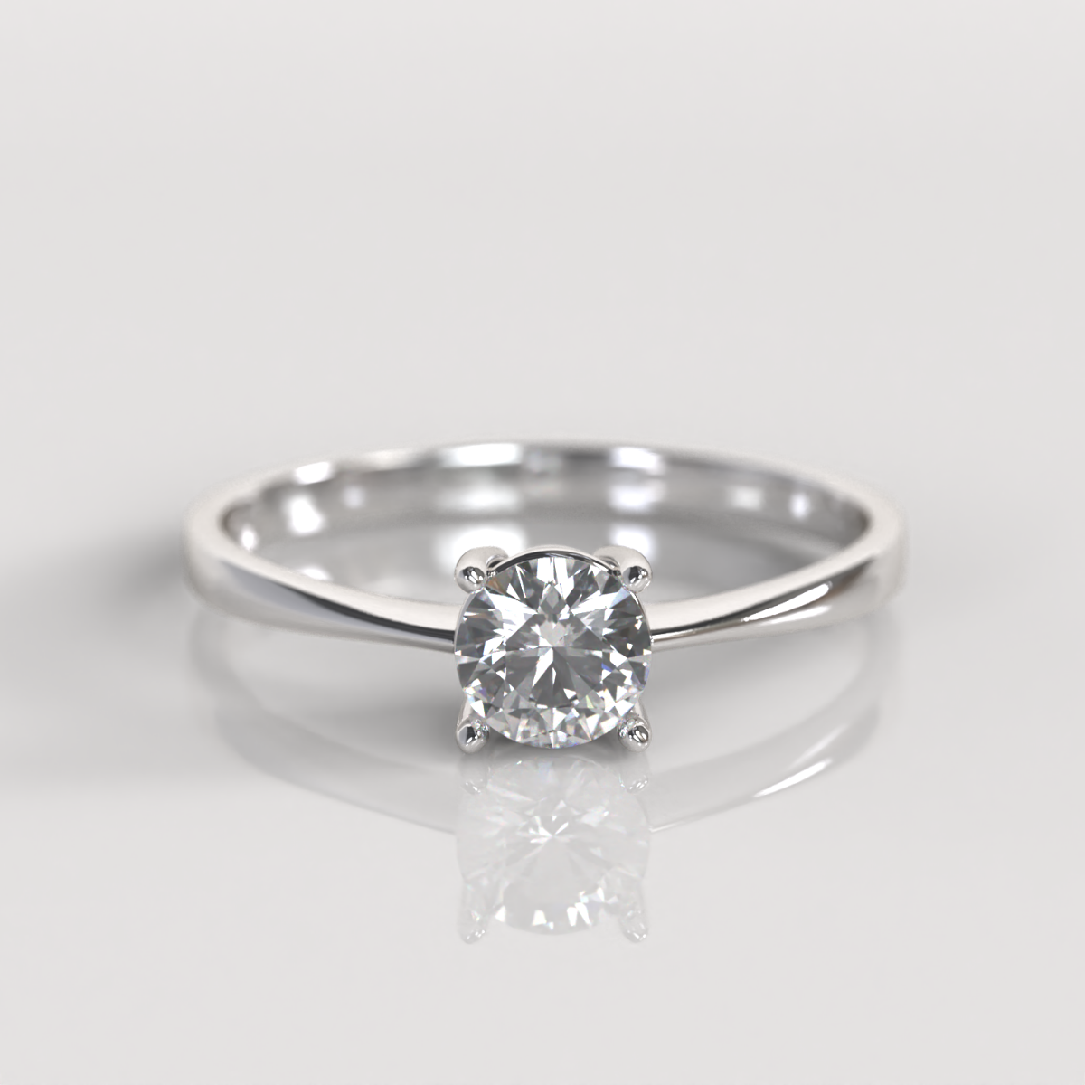 Anillo de Compromiso Lydia - Plata