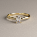 Anillo de Compromiso Alanna en Oro Amarillo 18K | Diamante de Laboratorio 0.68 ct