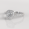 Anillo de Compromiso Tania - Plata