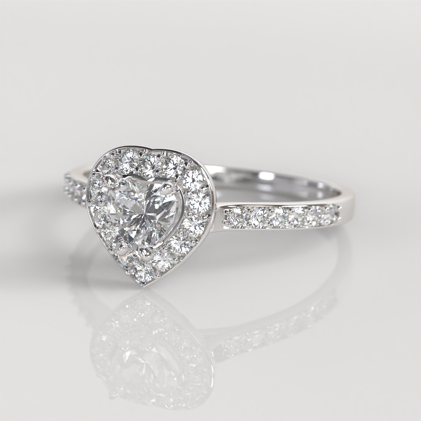 Anillo de Compromiso Tania - Plata