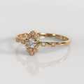 Anillo de Compromiso Dove - Oro Rosado 18K