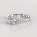 Anillo de Compromiso Zoe - Plata