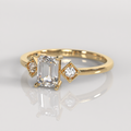 Anillo de Compromiso Elena - Oro Amarillo 18K