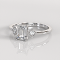 Anillo de Compromiso Elena - Plata