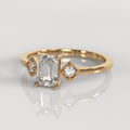 Anillo de Compromiso Elena - Oro Rosado 18K