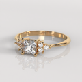 Anillo de Compromiso Alicia - Oro Rosado 18K