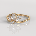 Anillo Anastasia - Oro Rosado 18K