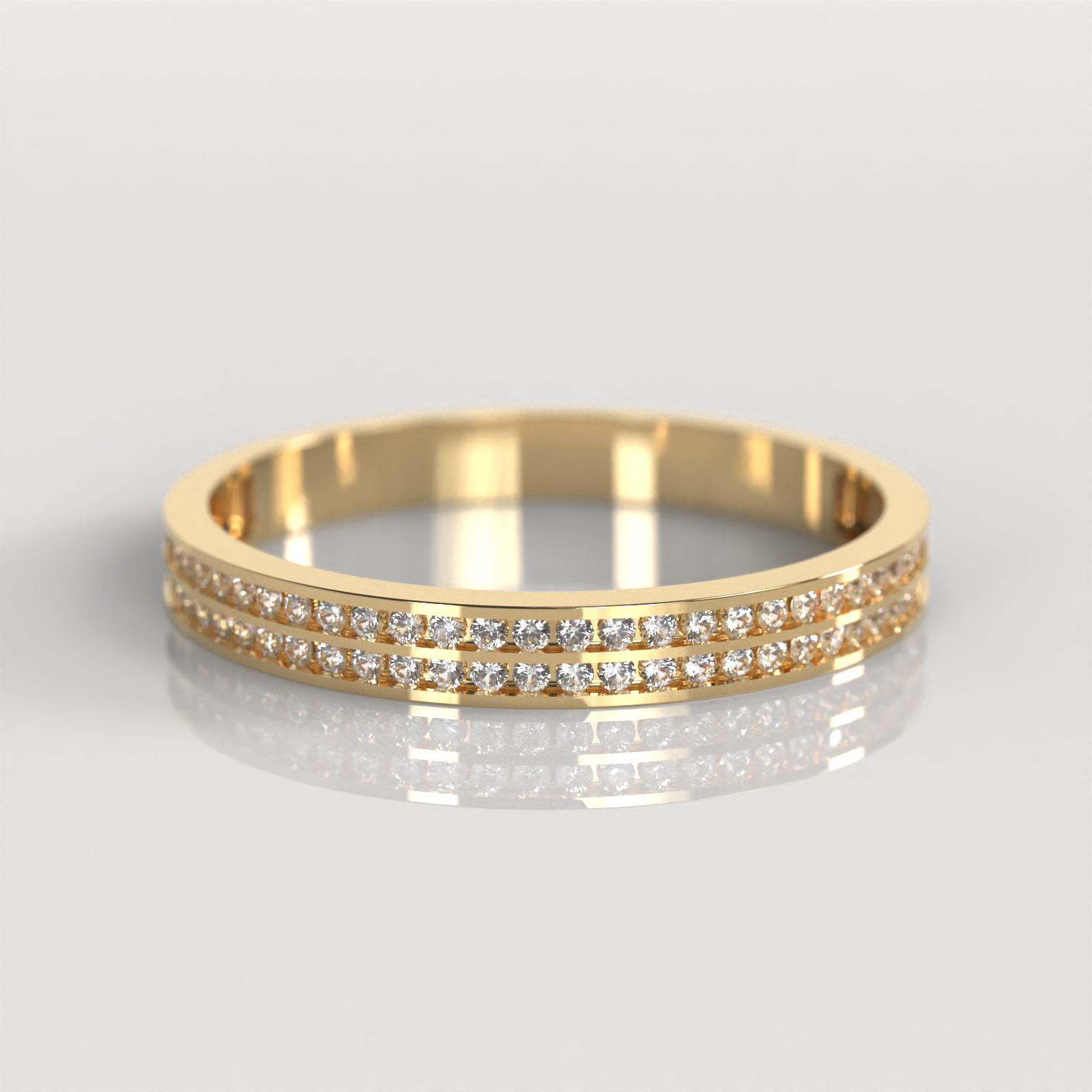 Anillo de Compromiso Gara - Oro Amarillo 18K