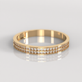 Anillo de Compromiso Gara - Oro Rosado 18K
