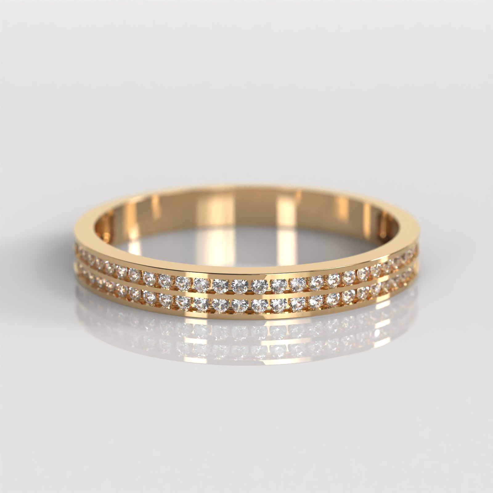 Anillo de Compromiso Gara - Oro Rosado 18K