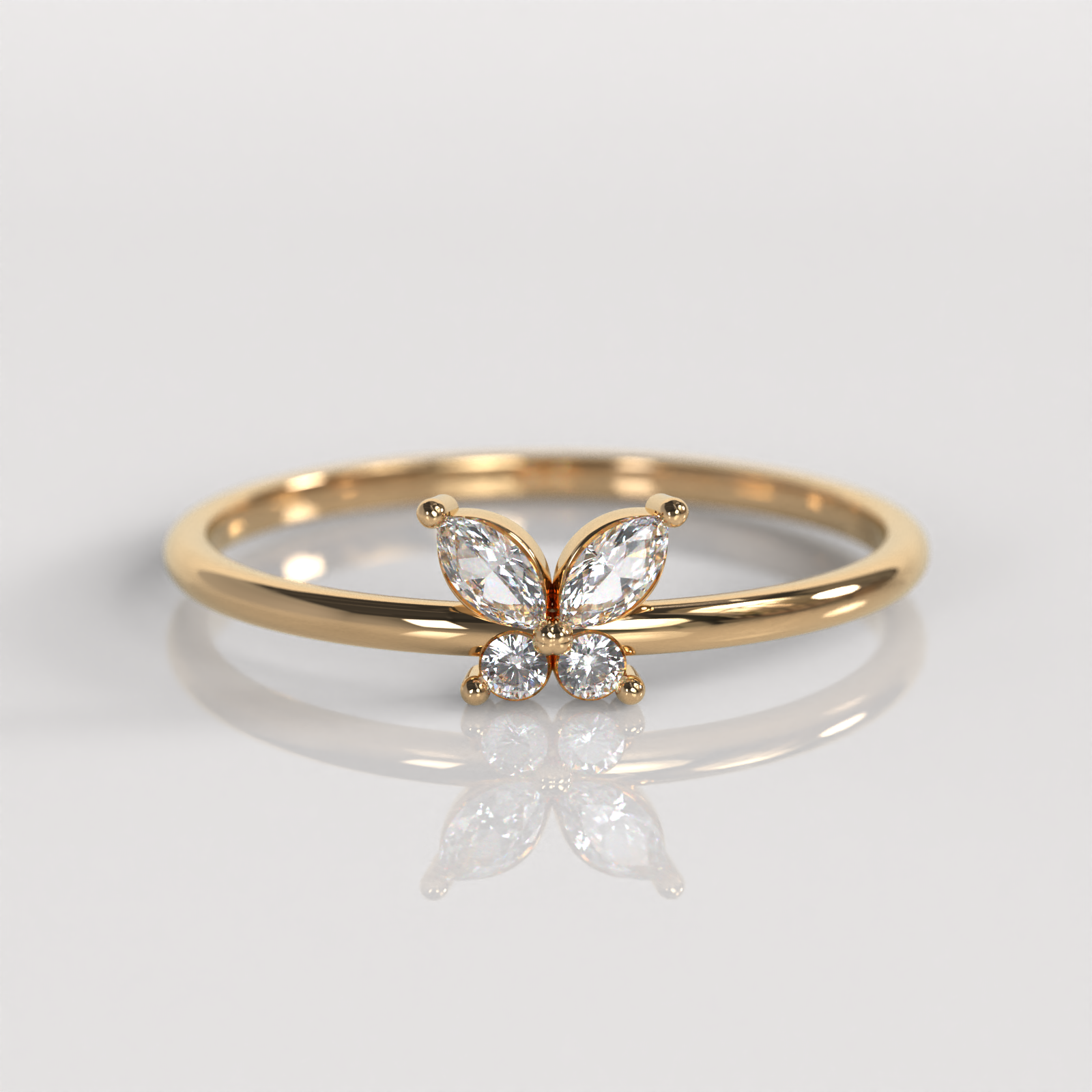 Anillo Mary - Oro Rosado 18K