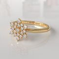 Anillo con Diamantes Minna - Oro Amarillo 18K