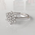 Anillo con Diamantes Minna - Oro Blanco 18K