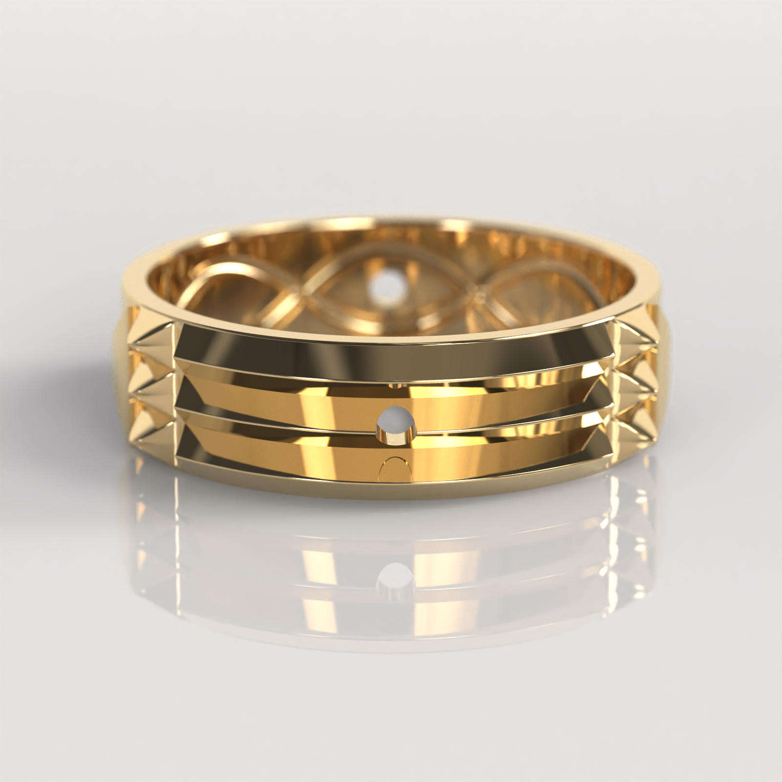 Anillo Atlante - Oro Amarillo 18K