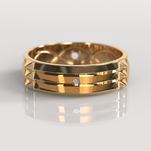 Anillo Atlante - Oro Rosado 18K