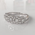 Anillo con Diamantes Felisa - Oro Blanco 18K