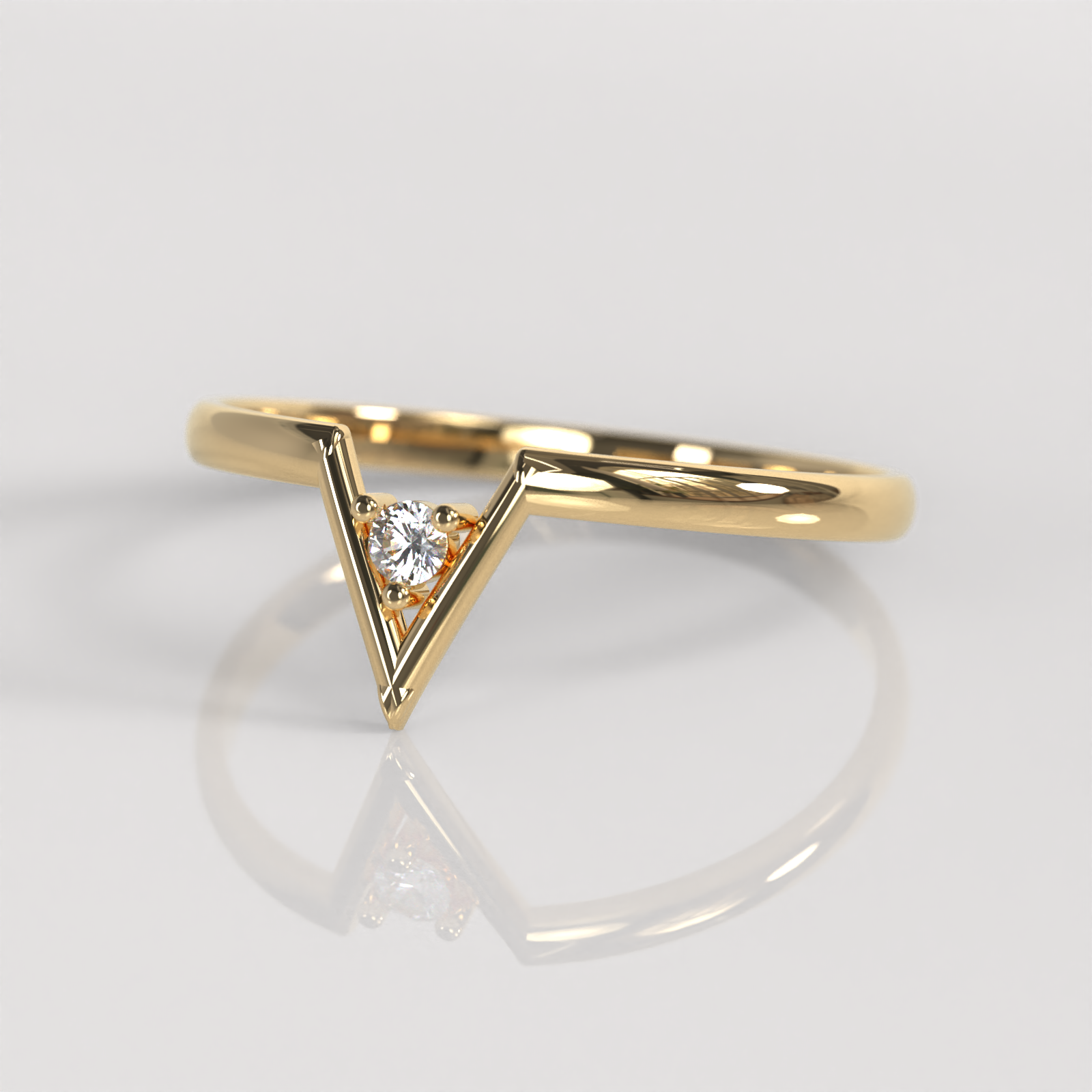 Anillo Viena - Oro Amarillo 18K