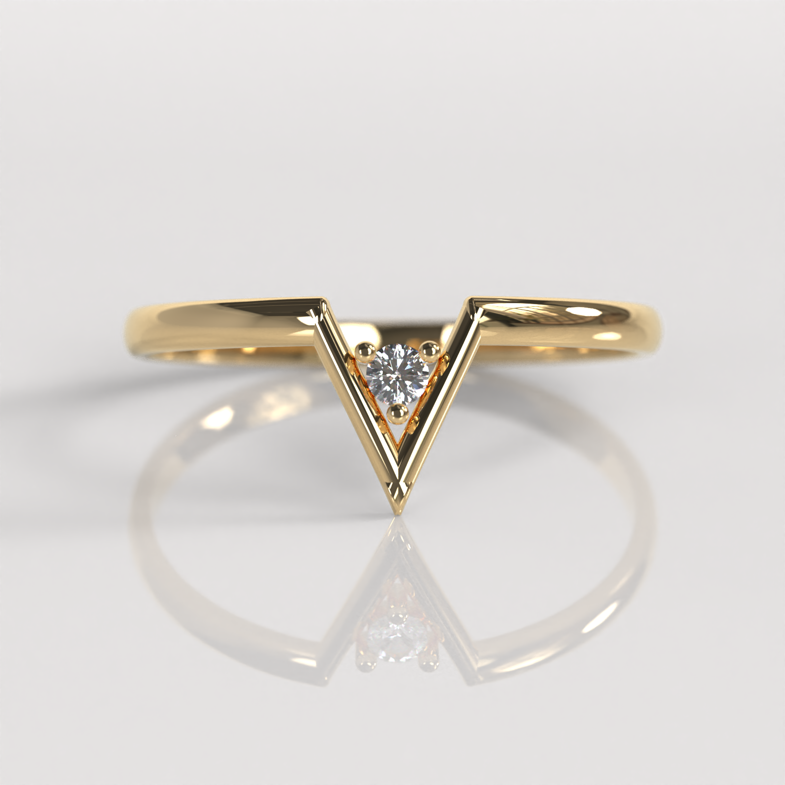 Anillo Viena - Oro Amarillo 18K