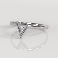 Anillo Viena - Oro Blanco 18K