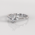 Anillo de Compromiso Myria - Oro Blanco 18K