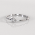 Anillo Lilith - Oro Blanco 18K