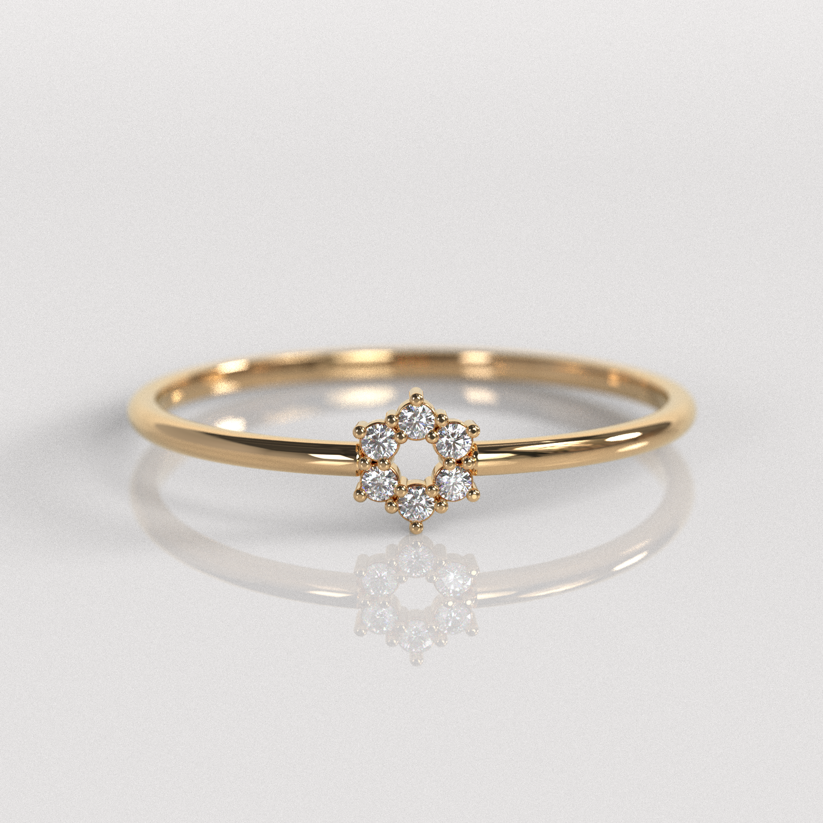 Anillo Lilith - Oro Rosado 18K