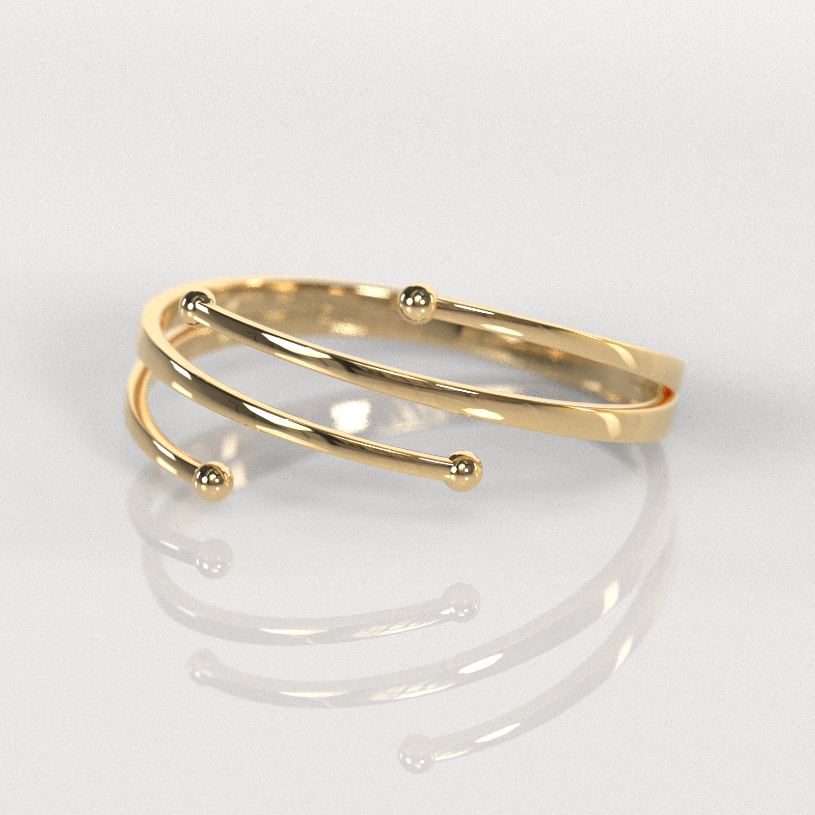 Anillo Astras - Oro Amarillo 18K