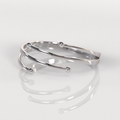 Anillo Astras - Oro Blanco 18K