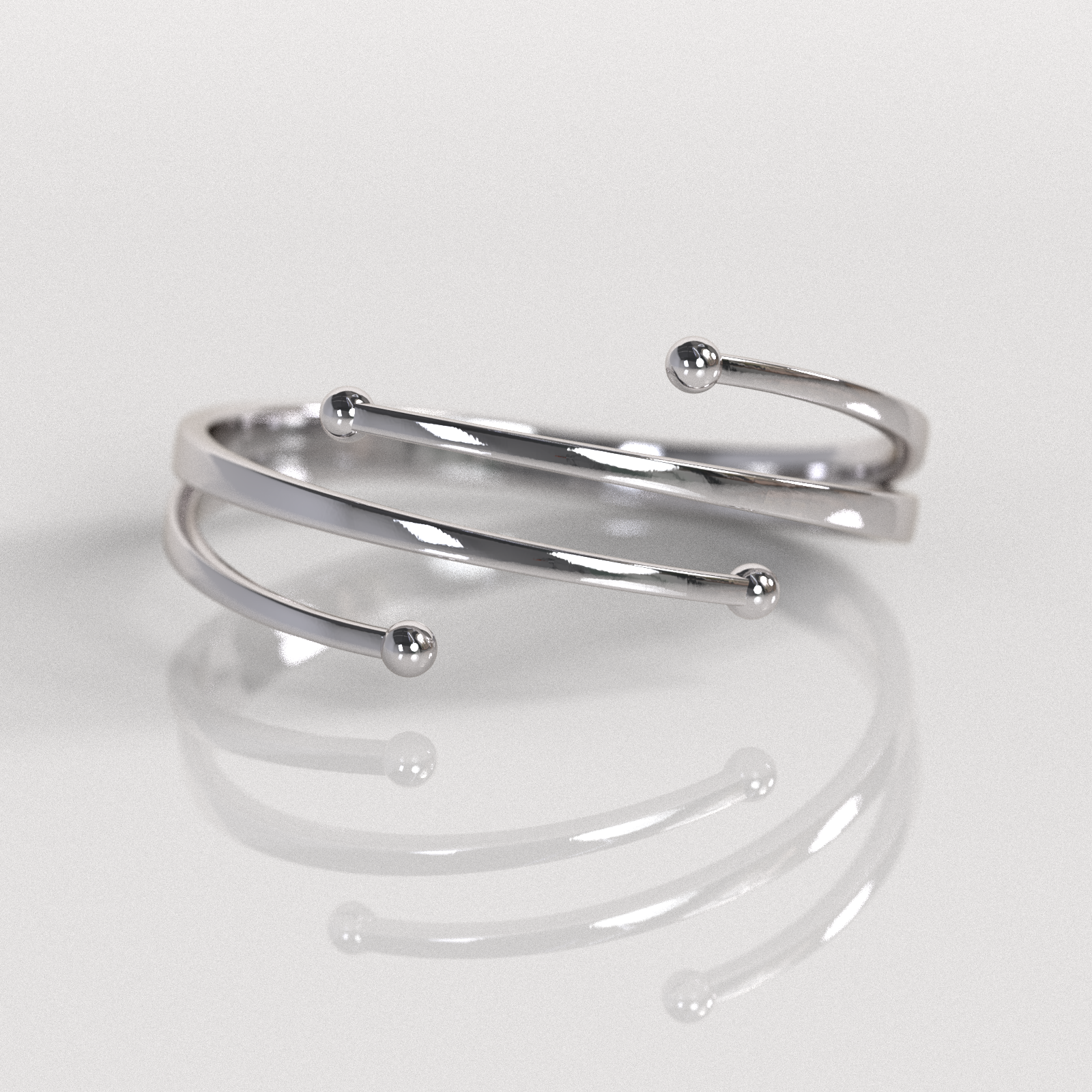 Anillo Astras - Oro Blanco 18K