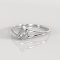 Anillo de Compromiso Goccia - Plata