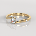 Anillo de Compromiso Belina - Oro Amarillo 18K